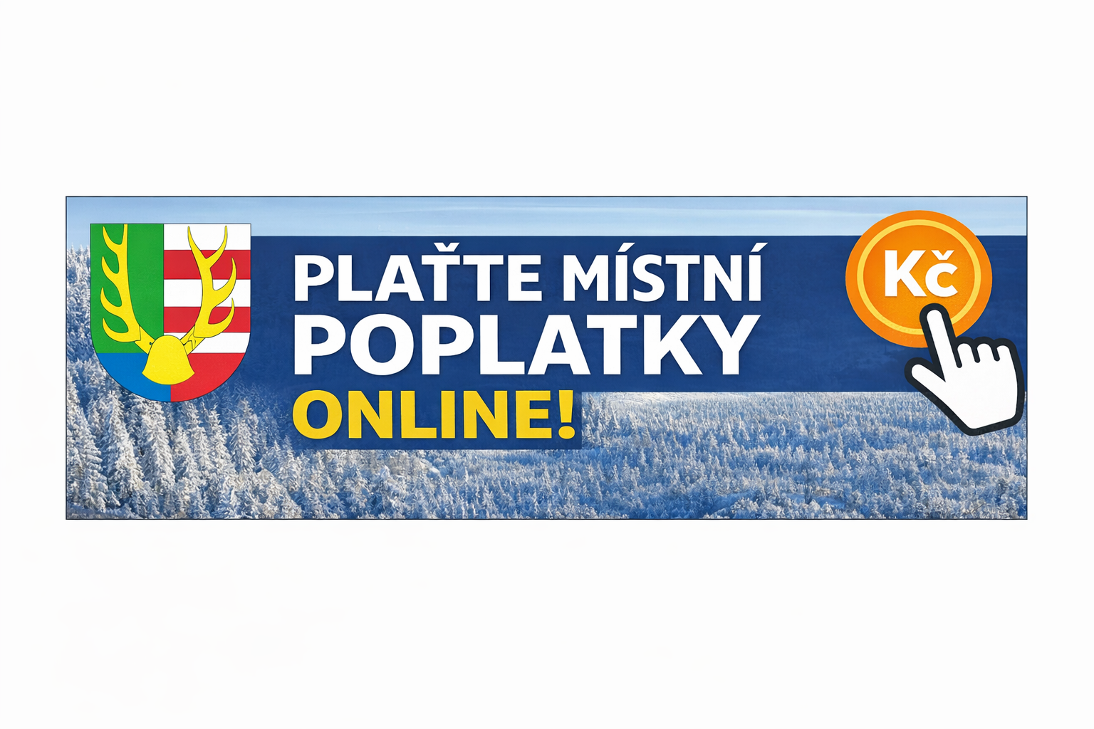 Pla�te m�stn� poplatky online